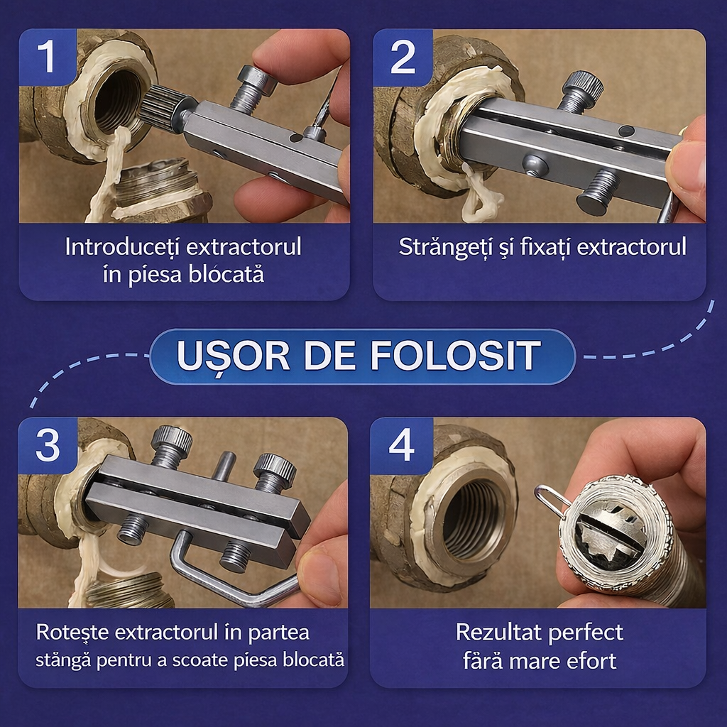 Extractor Deblocare Piese Universal